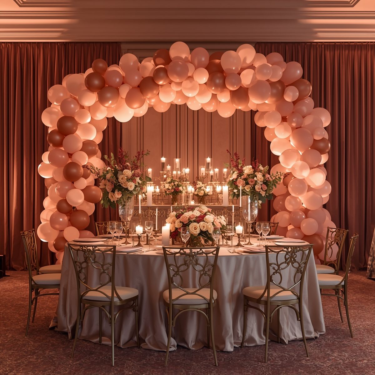 Champagne station styling